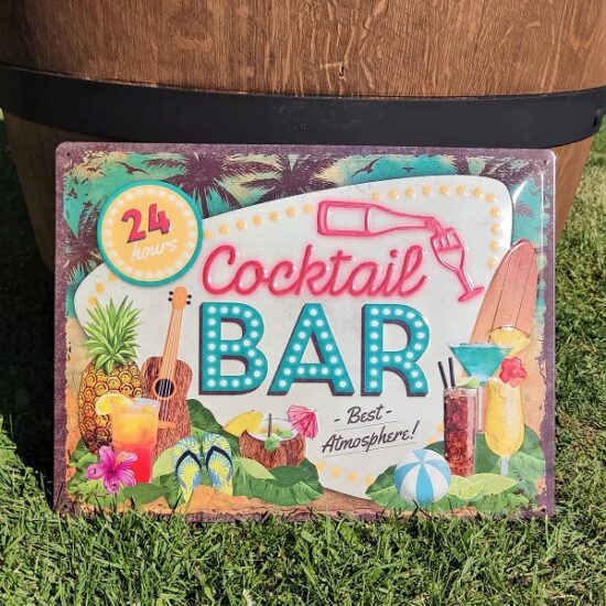 Svatební cedule Cocktail bar